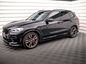 Side Skirts Diffusers V.2 BMW X3 M40d / M40i / M-Pack G01 - Wayside Performance 