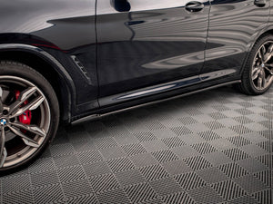 Side Skirts Diffusers V.2 BMW X3 M40d / M40i / M-Pack G01 - Wayside Performance 
