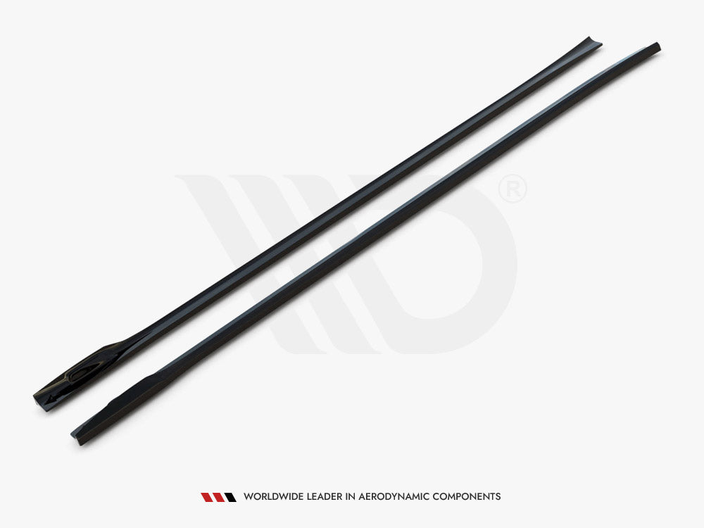 Side Skirts Diffusers V.2 BMW X3 M40d / M40i / M-Pack G01 - Wayside Performance 
