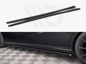Side Skirts Diffusers Mercedes B W246 Facelift - Wayside Performance 