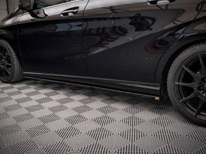 Side Skirts Diffusers Mercedes B W246 Facelift - Wayside Performance 