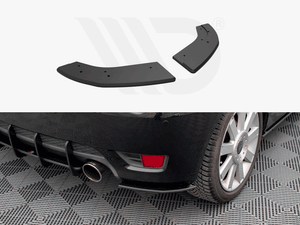 Street PRO Rear Side Splitters Ford Fiesta ST Mk6 - Wayside Performance 