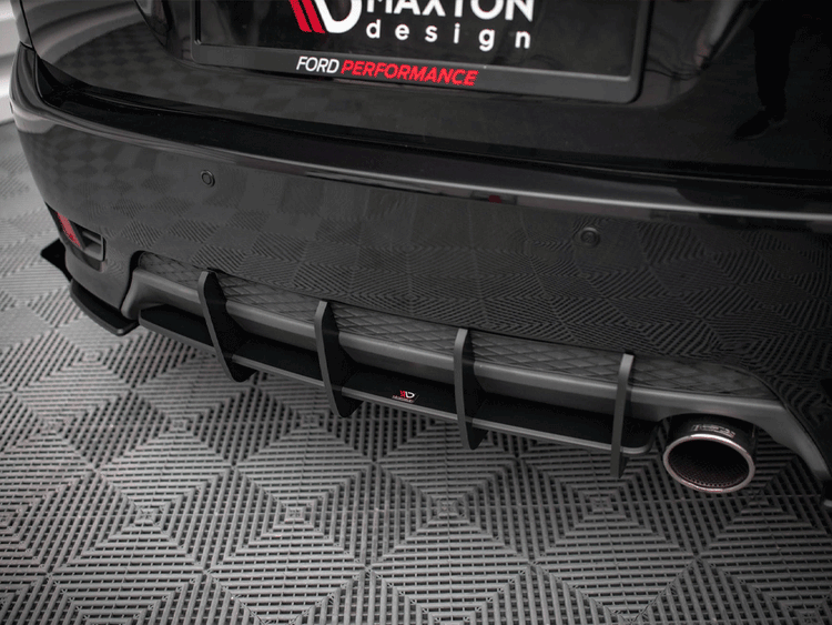 Street PRO Rear Diffuser Ford Fiesta ST Mk6 - Wayside Performance 