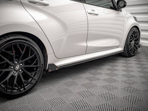 Side Skirts Diffusers V.1 + Flaps Toyota Yaris Mk4 - Wayside Performance 