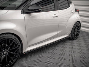 Side Skirts Diffusers V.1 + Flaps Toyota Yaris Mk4 - Wayside Performance 