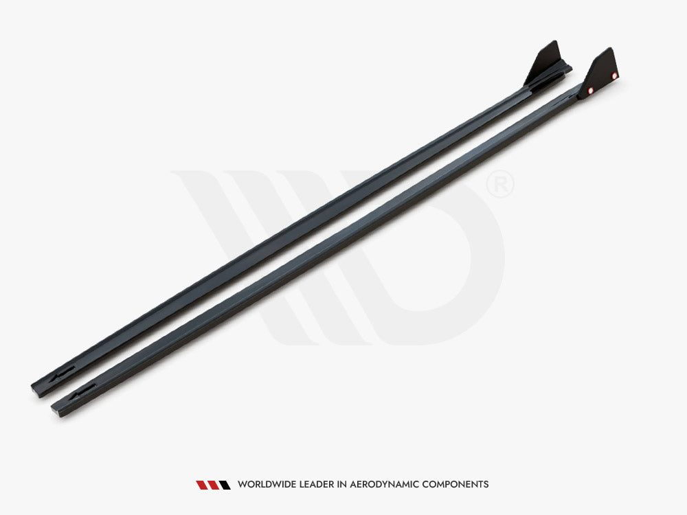 Side Skirts Diffusers V.1 + Flaps Toyota Yaris Mk4 - Wayside Performance 