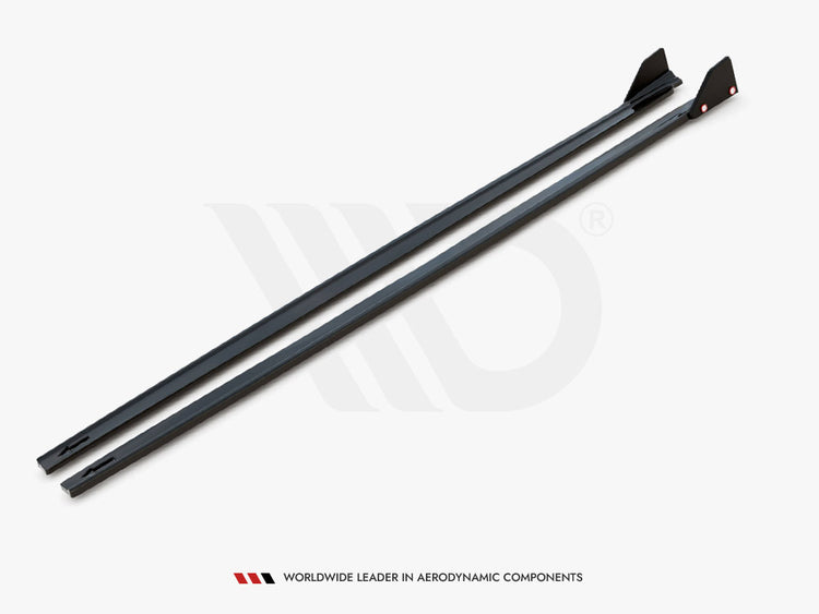 Side Skirts Diffusers V.1 + Flaps Toyota Yaris Mk4 - Wayside Performance 