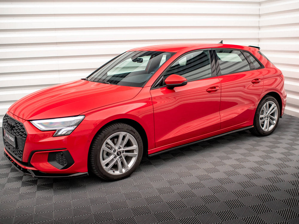 Side Skirts Diffusers Audi A3 8Y - Wayside Performance 