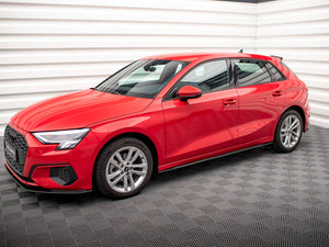 Street PRO Side Skirts Diffusers Audi A3 8Y - Wayside Performance 