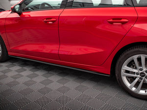 Street PRO Side Skirts Diffusers Audi A3 8Y - Wayside Performance 