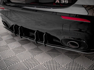 Street PRO Rear Diffuser Mercedes A35 AMG Hatchback Aero Pack W177 - Wayside Performance 