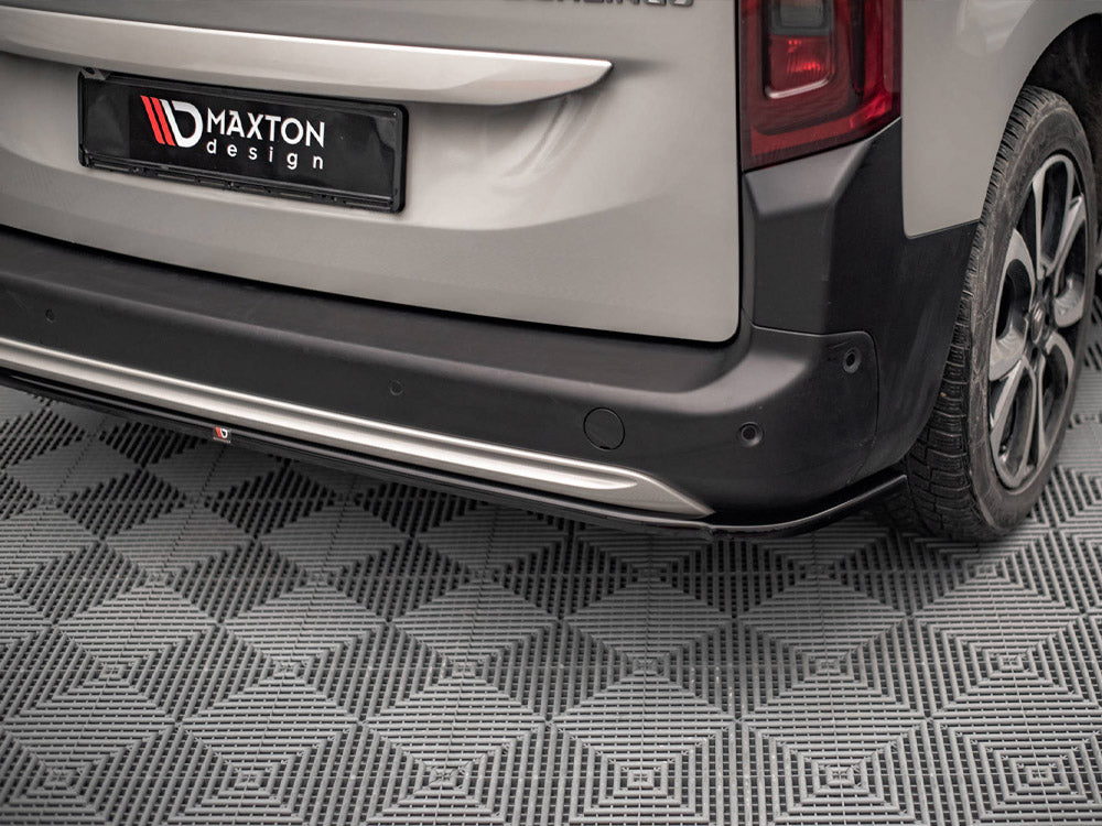 Central Rear Splitter Citroen Berlingo Mk3 - Wayside Performance 