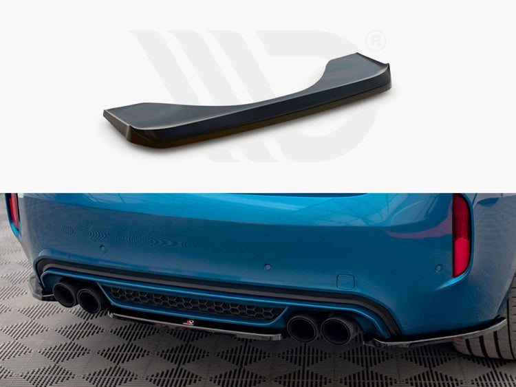 Central Rear Splitter BMW X6 M F86 - Wayside Performance 