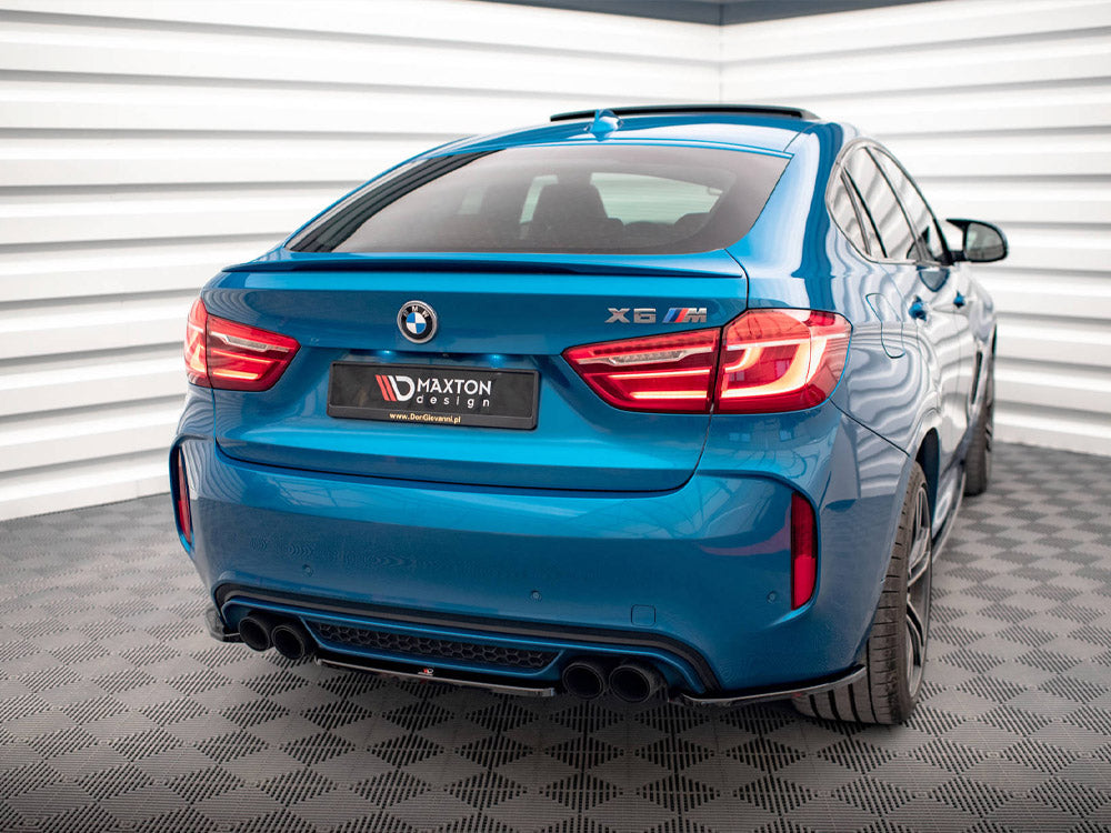 Central Rear Splitter BMW X6 M F86 - Wayside Performance 