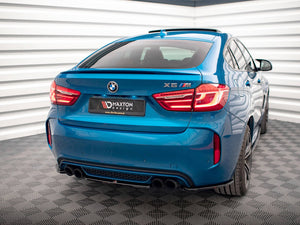 Central Rear Splitter BMW X6 M F86 - Wayside Performance 