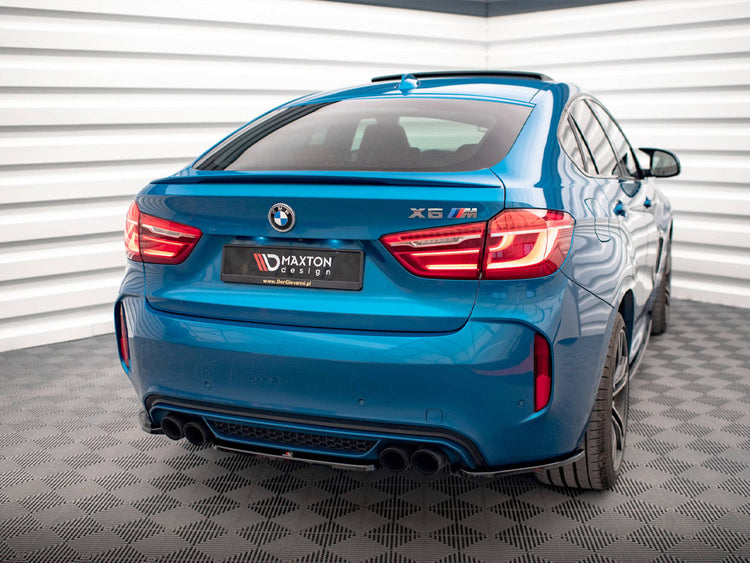 Central Rear Splitter BMW X6 M F86 - Wayside Performance 