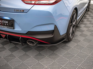 Street Pro Rear Side Splitters Hyundai I30 N Fastback Mk3 Facelift - Wayside Performance 