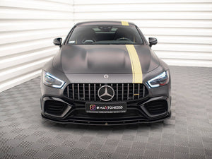Front Splitter V.2 Mercedes AMG GT 63S 4-door Coupe Aero - Wayside Performance 