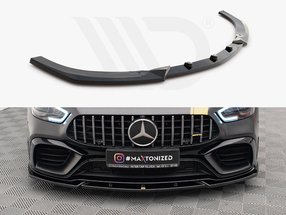 Front Splitter V.3 Mercedes AMG GT 63S 4-door Coupe Aero - Wayside Performance 