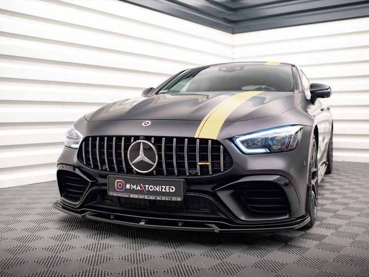 Front Splitter V.3 Mercedes AMG GT 63S 4-door Coupe Aero - Wayside Performance 
