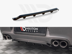 Central Rear Splitter (Vertical Bars) Porsche 911 Carrera / Carrera GTS 997 Facelift - Wayside Performance 