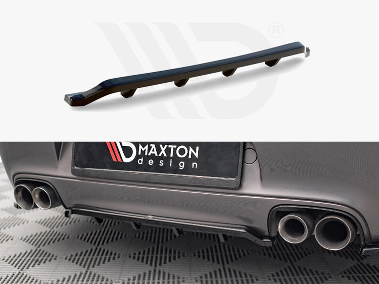 Central Rear Splitter (Vertical Bars) Porsche 911 Carrera / Carrera GTS 997 Facelift - Wayside Performance 