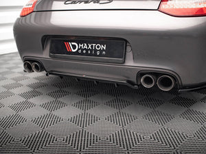 Central Rear Splitter (Vertical Bars) Porsche 911 Carrera / Carrera GTS 997 Facelift - Wayside Performance 