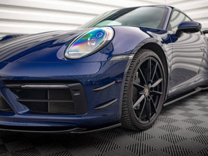 Front Bumper Wings (Canards) Porsche 911 Carrera Aero 992 - Wayside Performance 