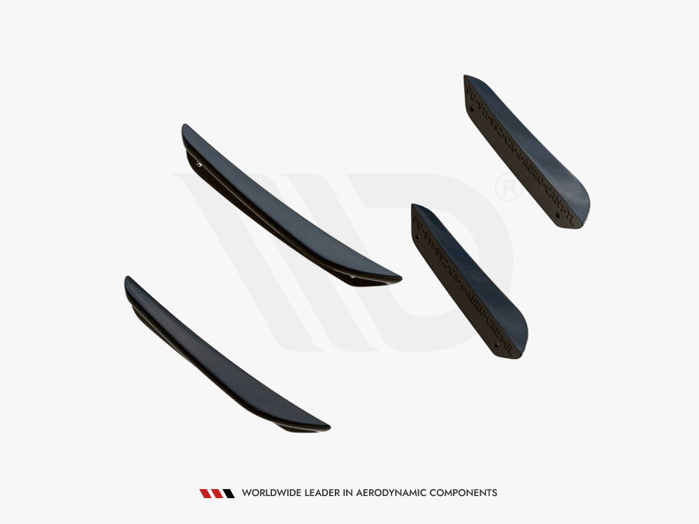 Front Bumper Wings (Canards) Porsche 911 Carrera Aero 992 - Wayside Performance 