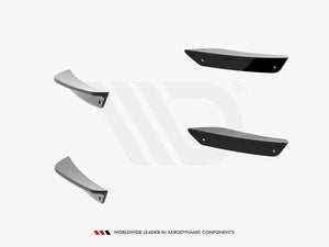 Front Bumper Wings (Canards) Porsche 911 Carrera Aero 992 - Wayside Performance 