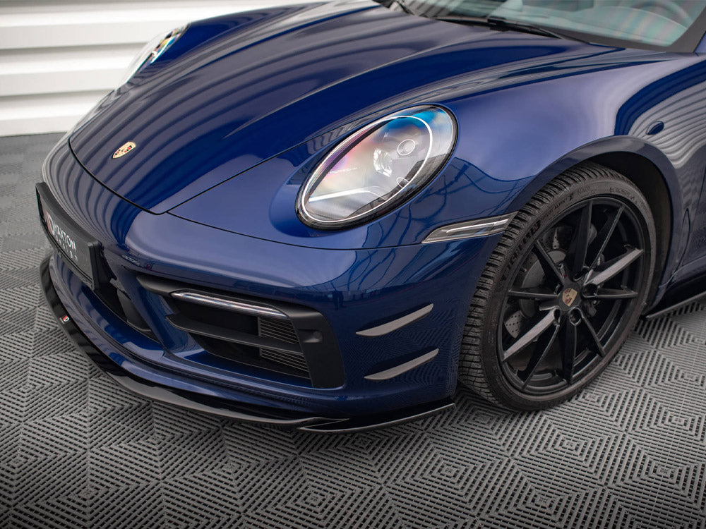 Front Bumper Wings (Canards) Porsche 911 Carrera Aero 992 - Wayside Performance 