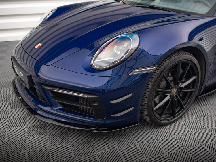 Front Bumper Wings (Canards) Porsche 911 Carrera Aero 992 - Wayside Performance 