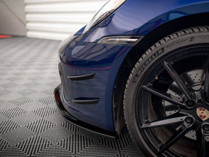 Front Bumper Wings (Canards) Porsche 911 Carrera Aero 992 - Wayside Performance 