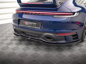 Central Rear Splitter (Vertical Bars) V.1 Porsche 911 Carrera Aero / Carrera GTS 992 - Wayside Performance 