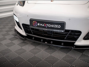 Front Splitter V.1 Porsche Panamera Turbo Sport Design Package 970 - Wayside Performance 