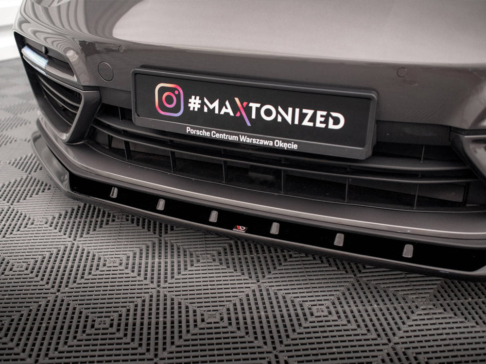 Front Splitter V.1 Porsche Panamera E-Hybrid 971 - Wayside Performance 