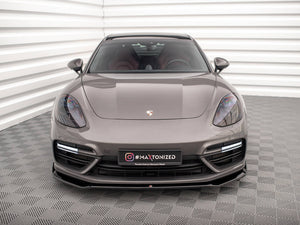 Front Splitter V.2 Porsche Panamera E-Hybrid 971 - Wayside Performance 