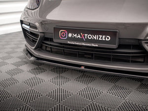 Front Splitter V.2 Porsche Panamera E-Hybrid 971 - Wayside Performance 