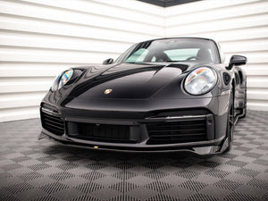 Front Splitter Porsche 911 Turbo S 992 - Wayside Performance 