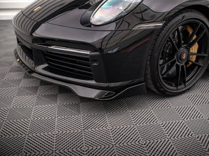Front Splitter Porsche 911 Turbo S 992 - Wayside Performance 