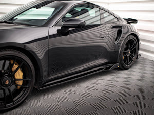 Side Skirts Diffusers Porsche 911 Turbo S 992 - Wayside Performance 