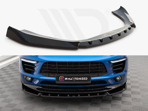 Front Splitter V.2 Porsche Macan Mk1 - Wayside Performance 