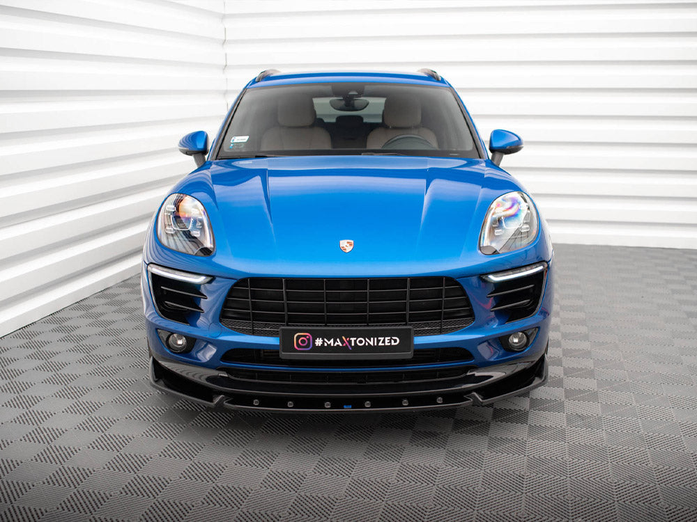Front Splitter V.2 Porsche Macan Mk1 - Wayside Performance 