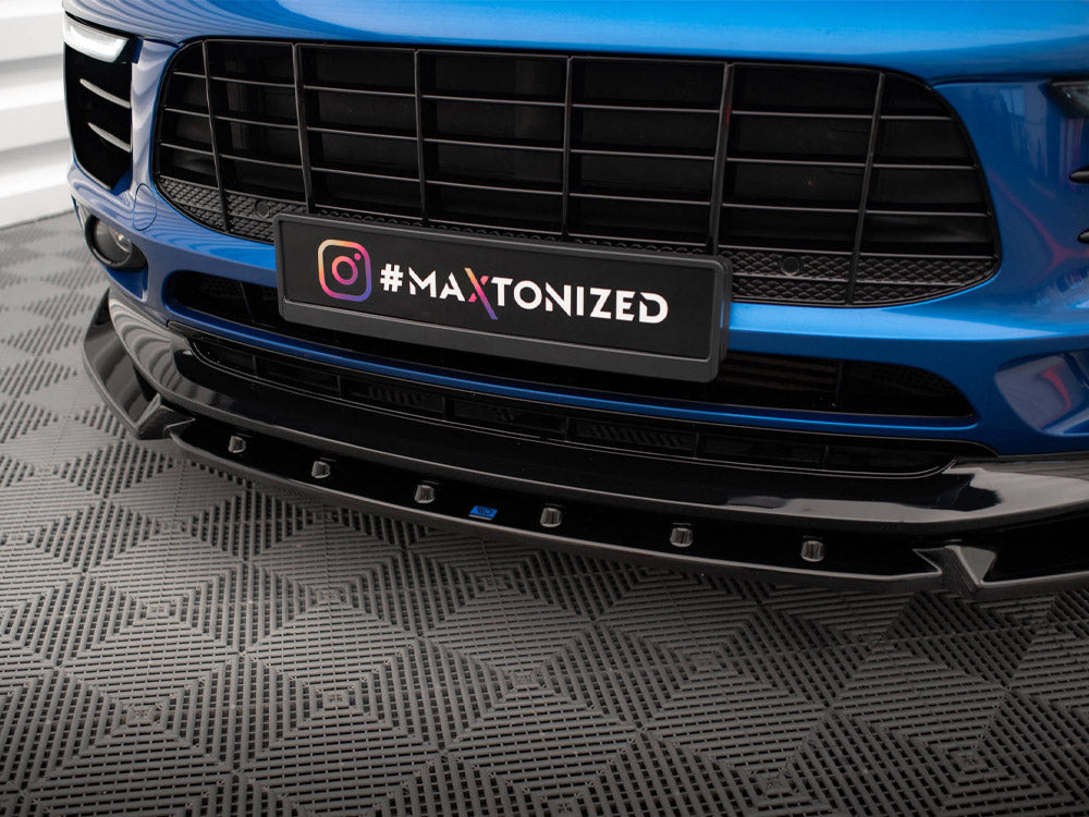 Front Splitter V.2 Porsche Macan Mk1 - Wayside Performance 