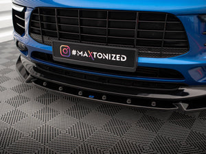 Front Splitter V.2 Porsche Macan Mk1 - Wayside Performance 
