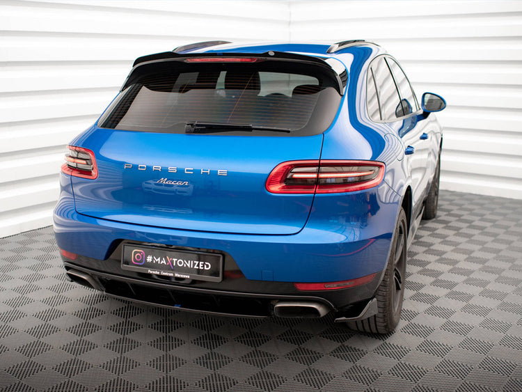 Central Rear Splitter Porsche Macan Mk1 - Wayside Performance 