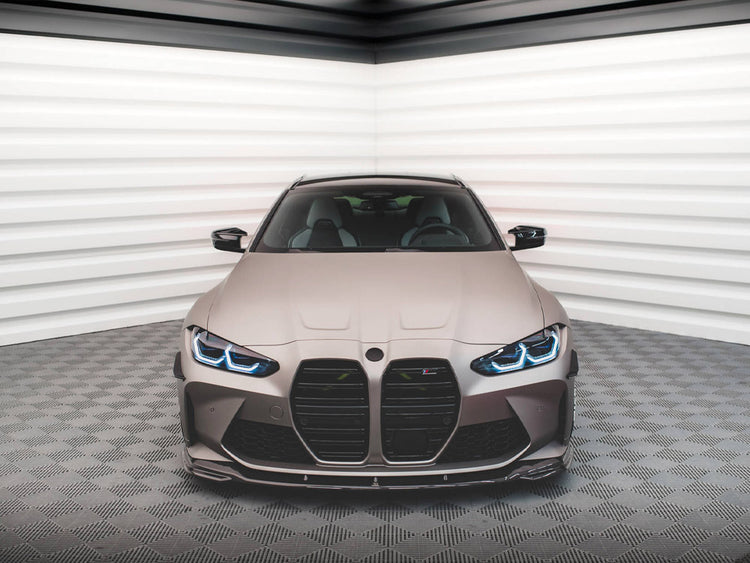 Maxton Design Carbon Fiber Front Splitter V.2 Bmw M4 G82 - Wayside Performance 