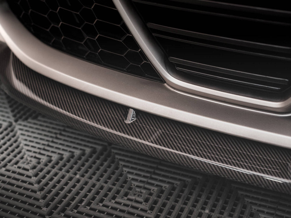 Maxton Design Carbon Fiber Front Splitter V.2 Bmw M4 G82 - Wayside Performance 
