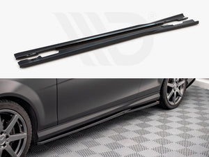 Side Skirts Diffusers Mercedes C Coupe AMG-Line C204 - Wayside Performance 