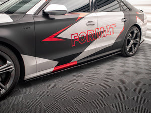 Side Skirts Diffusers V.1 Audi S8 D4 - Wayside Performance 